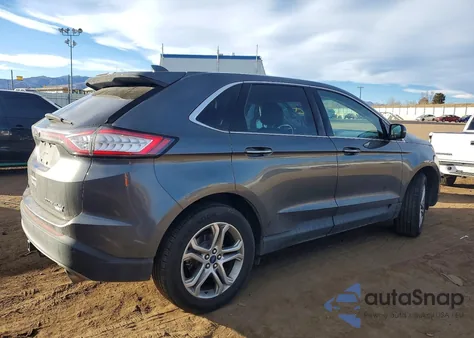 2017 Ford Edge Titanium from USA, damaged, VIN 2FMPK4K90HBC12141
